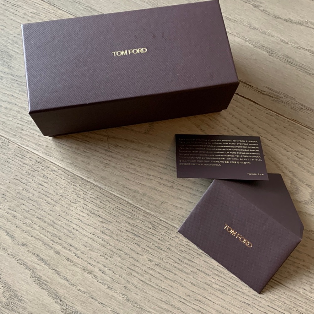 Tom Ford glasses box